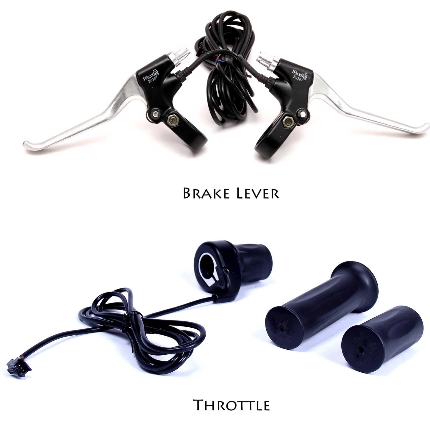 1500W 48V Electric Bike Conversion Kit with Hub Motor, MTX Rim, and TFT Display for Mountain Bikes