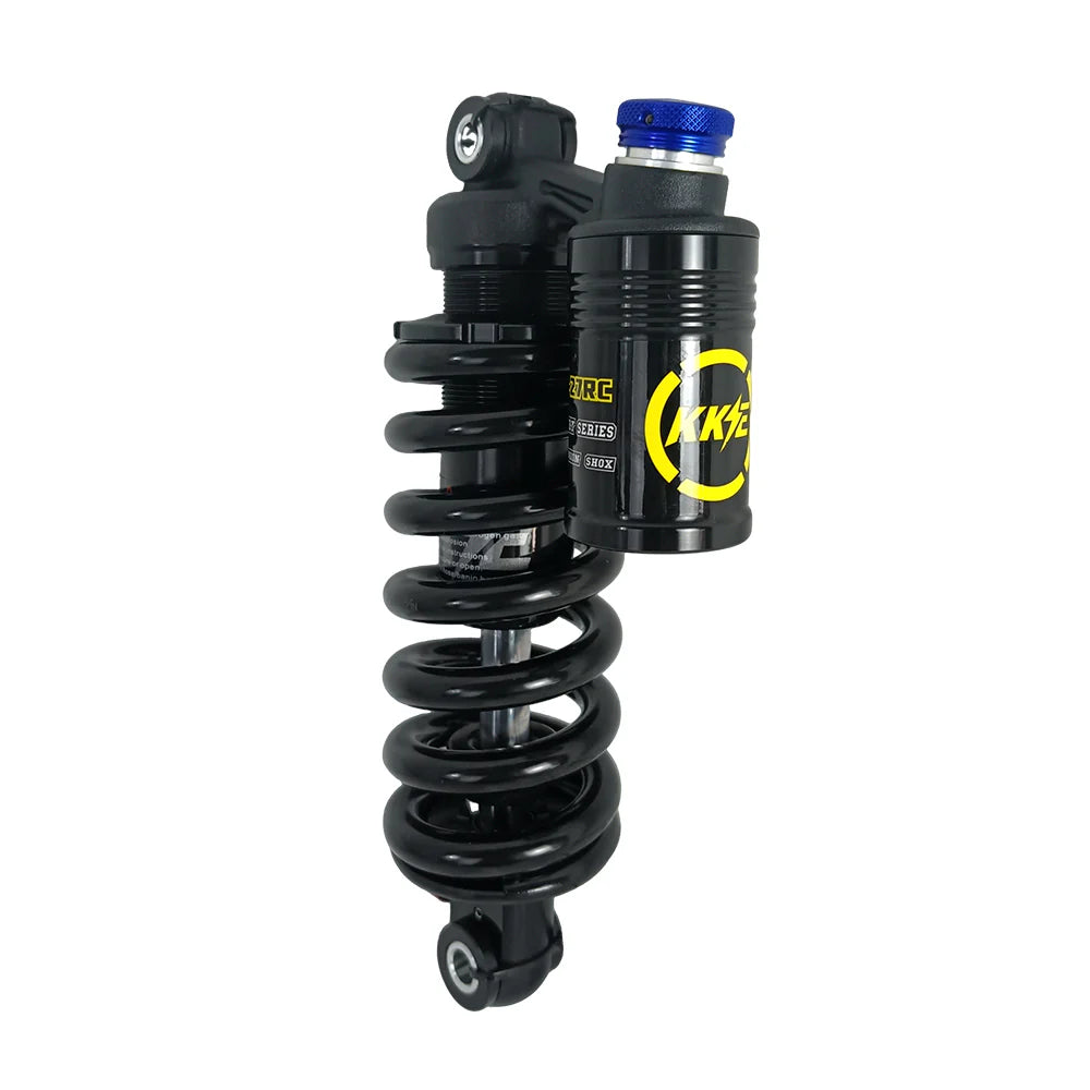 KKE Heavy-Duty Rear Shock Absorber - 200mm Travel 750lbs Spring for Stealth Bomber E-Bikes & Downhill MTBs