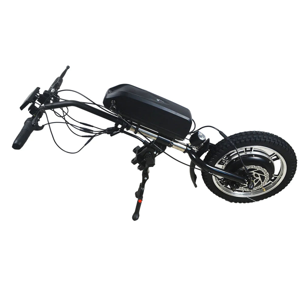 Gen2 Electric Handcycle Wheelchair Attachment - 350-500W Motor with 16" x 2.5" Wheel