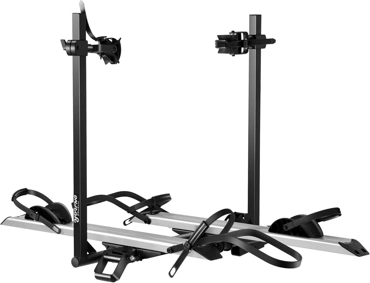 200 LB Capacity Heavy Duty Offroad Ebike Rack – 2 inch Hitch, Anti-Wobble, Folding, Fat Tire Compatible for SUV Truck RV