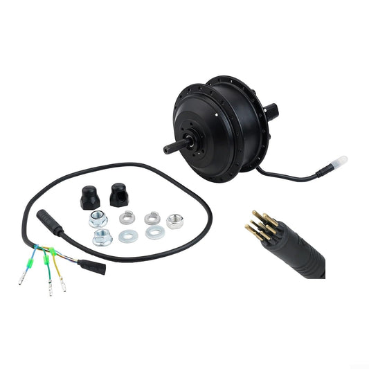 36V 48V 350W Electric Bike Hub Motor Brushless Rear Hub Motor 9 Pin Cable 16-29 Inch Wheels E-Bike Parts Black