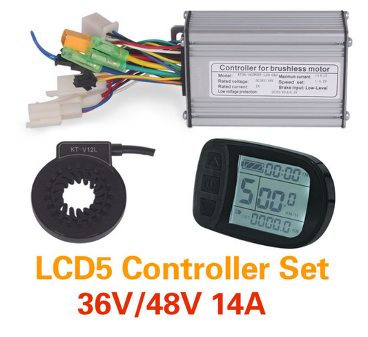 36V250W 48V350W Controller kit LCD5 Display Meter PAS