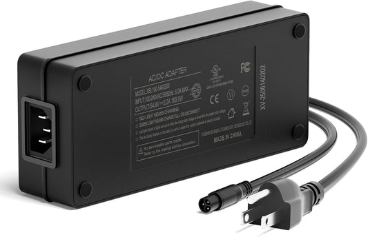 Super 73 Fast Charger 54.6V 3A | UL Listed Waterproof Ebike Battery Charger for Z, S, R Series | 110V Power Adapter