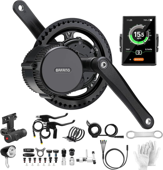 Bafang BBS-HD 1000W Mid Drive Conversion Kit - 48V Downtube Battery & Display