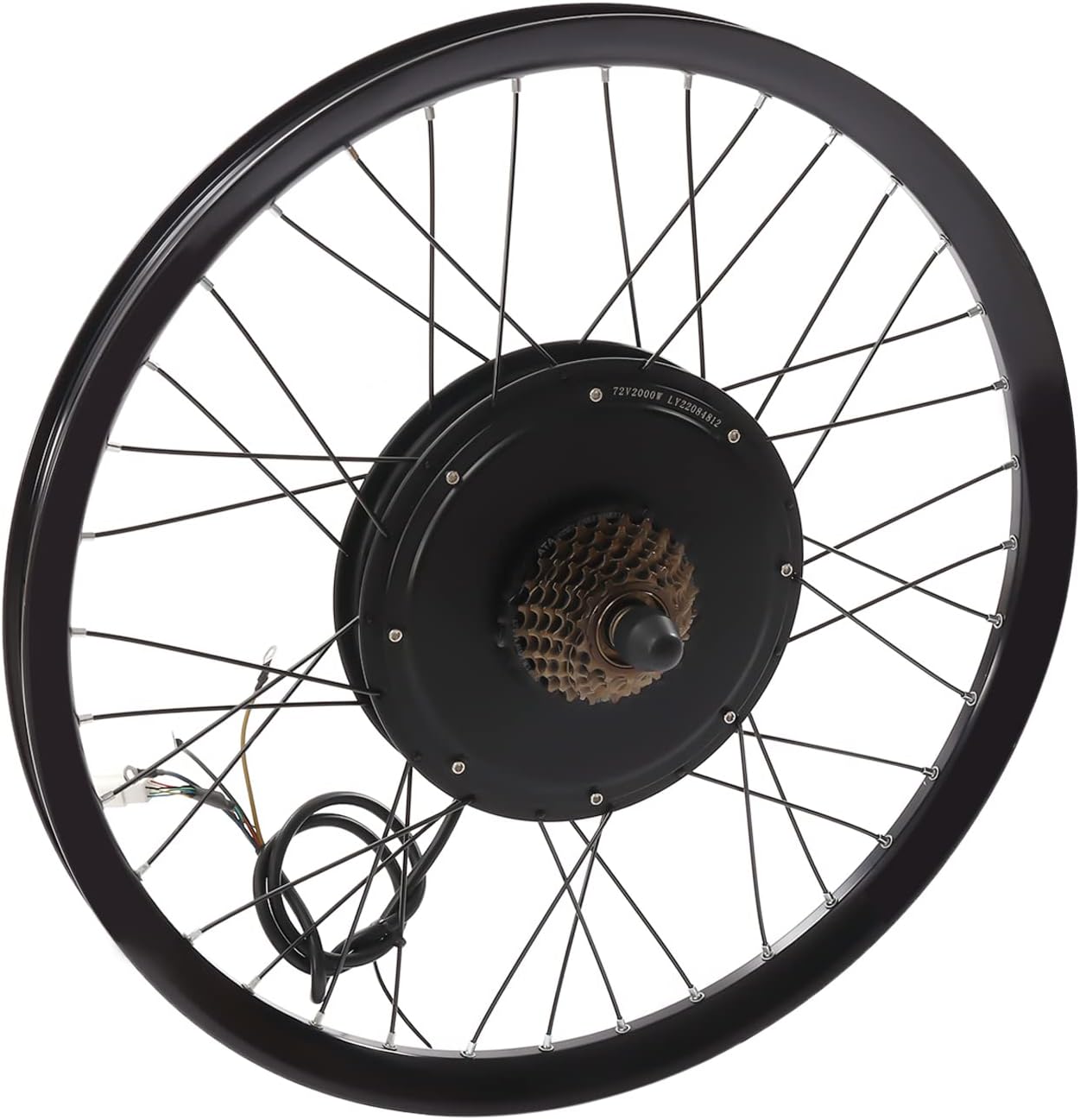 36V 350W Electric Bike Front Wheel Conversion Kit for 26" Bikes | 35 Km/H Speed with LCD Display & Controller