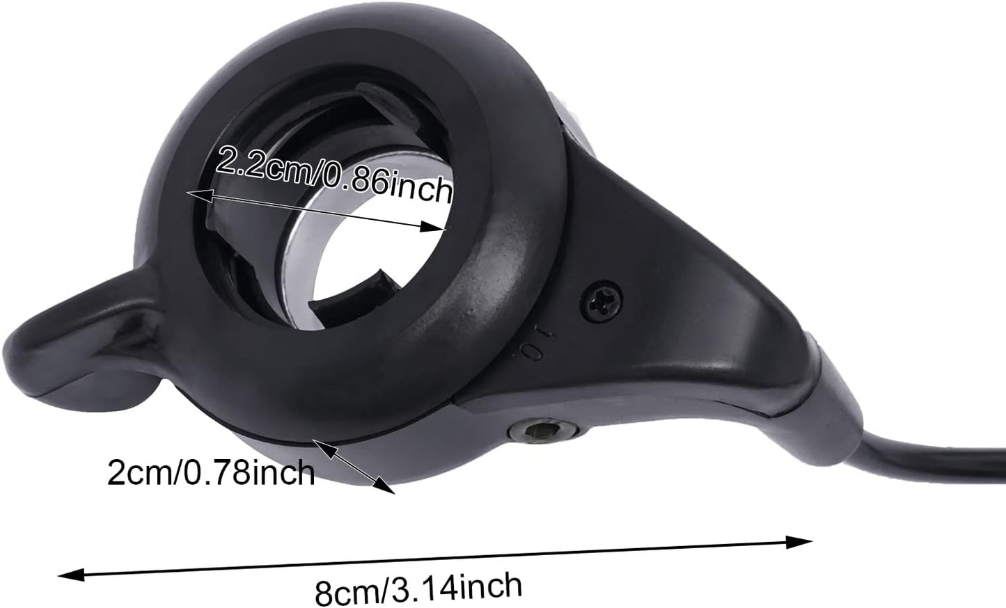 24" Electric Bicycle Motor Kit 500W Brushless Gearless Hub Motor Aluminum Alloy 30-35KM/H 264Lbs Load Capacity E-Bike Conversion Kit