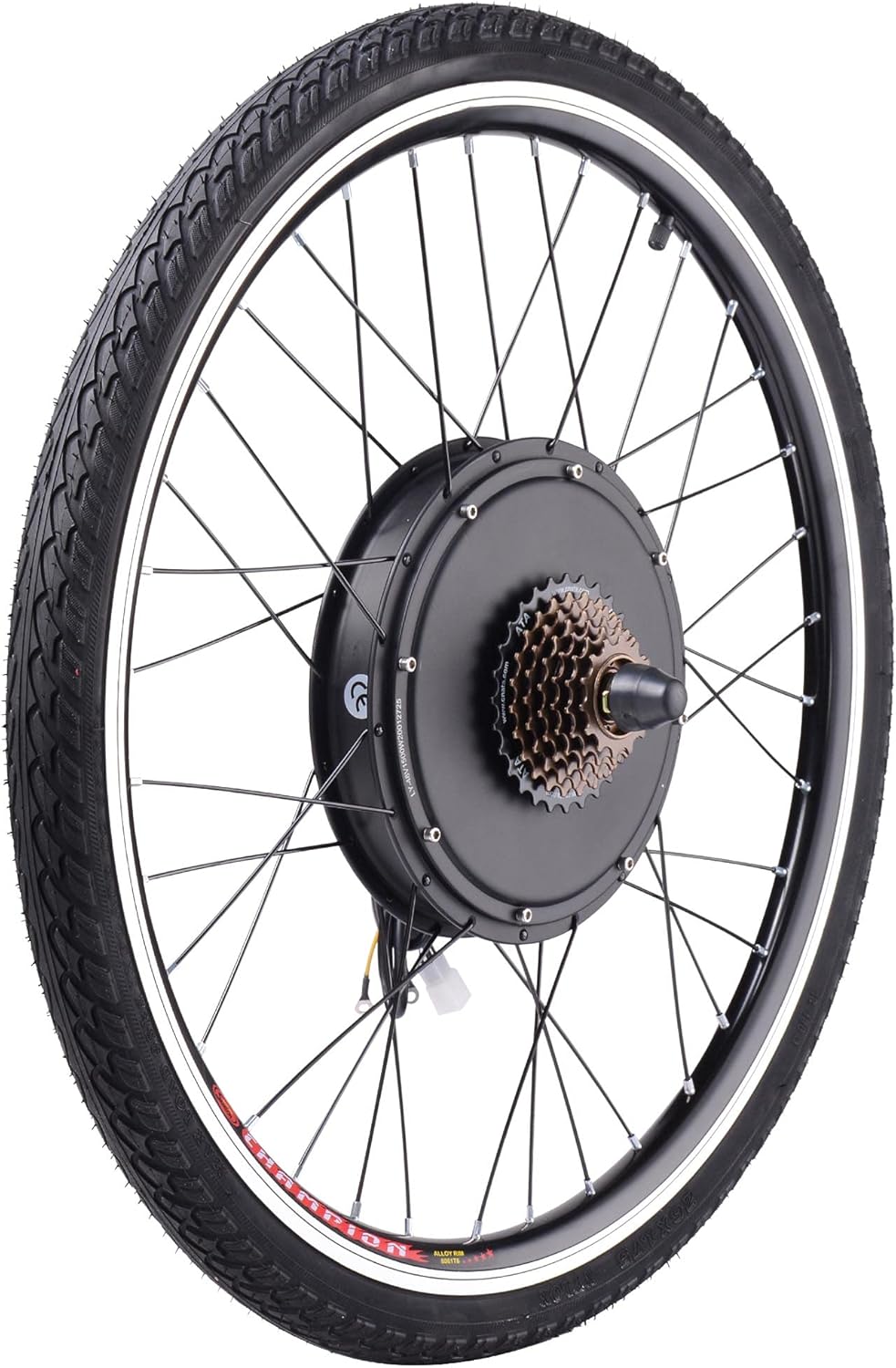 AW 48V 1000W Electric Bike Conversion Kit - 26" Front/Rear Wheel Powerful Motor with Dual Mode Controller & Twist/Thumb Throttle | Complete E-Bike Wheel Kit