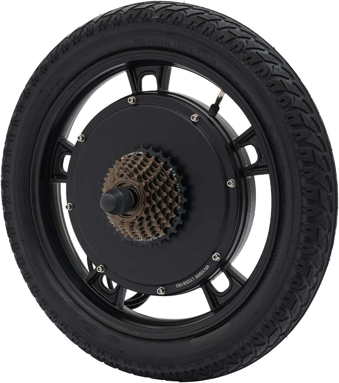 1000W 48V E-Bike Conversion Kit - 16" Rear Wheel Motor for Scooters & Bicycles