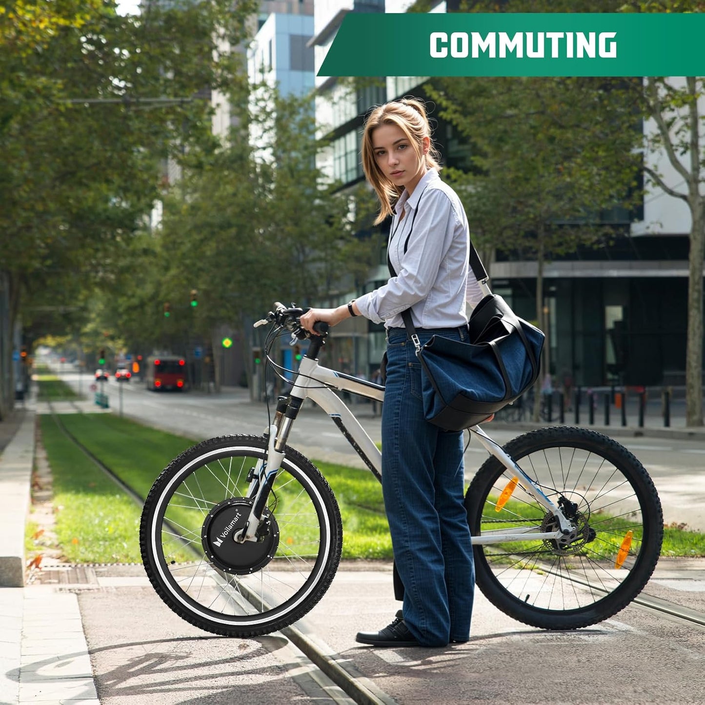 48V 1000W Electric Bicycle Conversion Kit 26IN Ebike Front Hub Motor Wheel Kit 100mm 1000W Brushless Motor Turn Pedal Bicycle Into Ebike with LCD Display Controller E-Bike Conversion Set