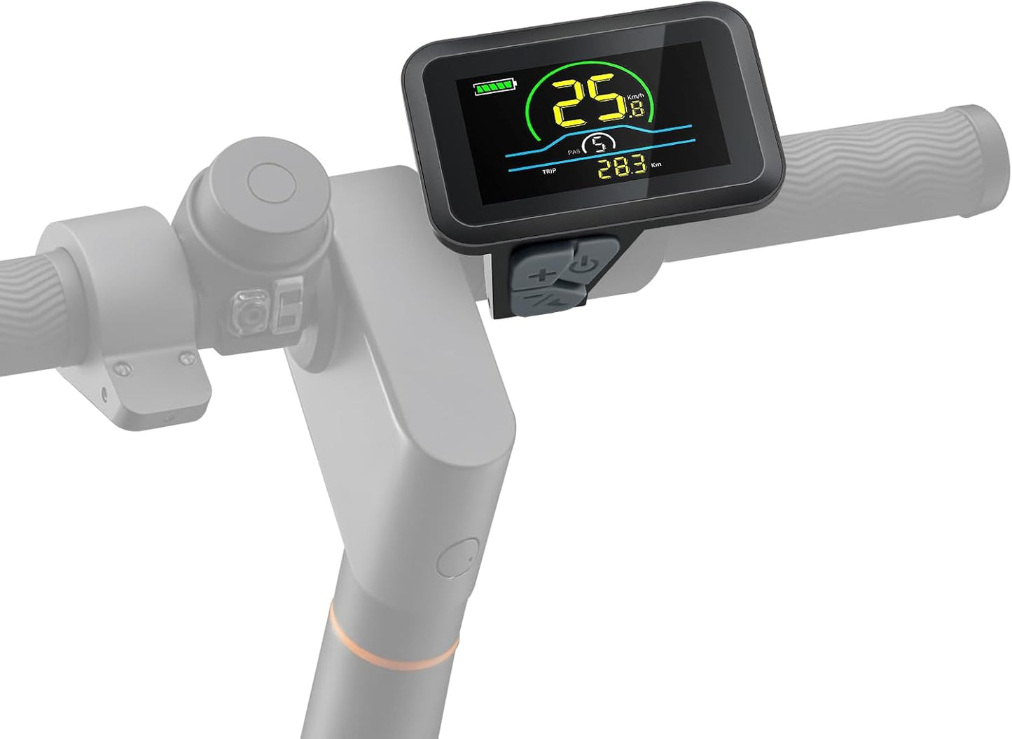 1000W 48V Front Wheel E-Bike Conversion Kit with 26" Hub Motor, 420RPM Speed, LCD Display & PAS System - Complete Road Bike Upgrade Kit