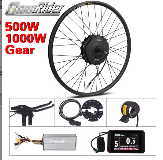 500W/ 1000W Motor Wheel Ebike kit Bicycle Assist Kit