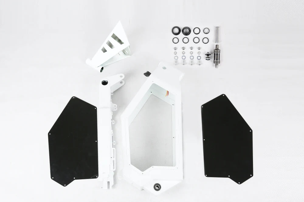15000W Stealth Bomber E-Bike Frame – Plus Size, Adjustable Dropouts