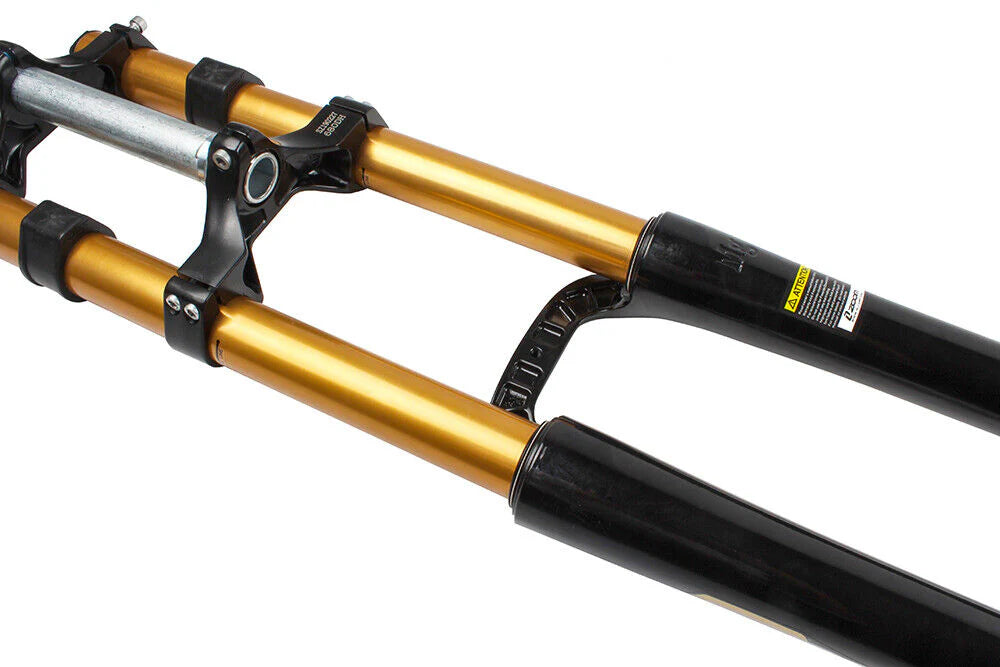 26" Mountain Downhill Air Fork For Stealth Bomber E-Bike - 180mm Travel, 20mm Axle, 1-1/8"
