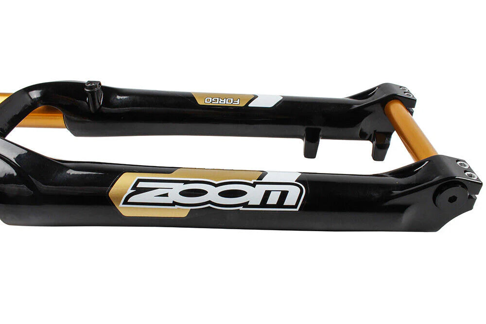 26" Mountain Downhill Air Fork For Stealth Bomber E-Bike - 180mm Travel, 20mm Axle, 1-1/8"