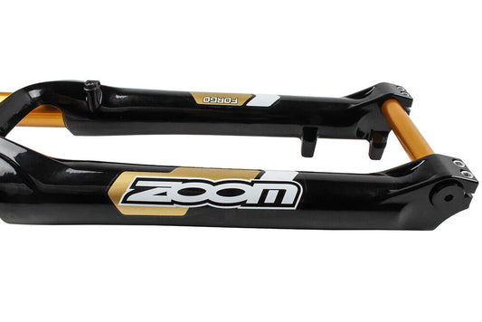 26" Mountain Downhill Air Fork For Stealth Bomber E-Bike - 180mm Travel, 20mm Axle, 1-1/8"