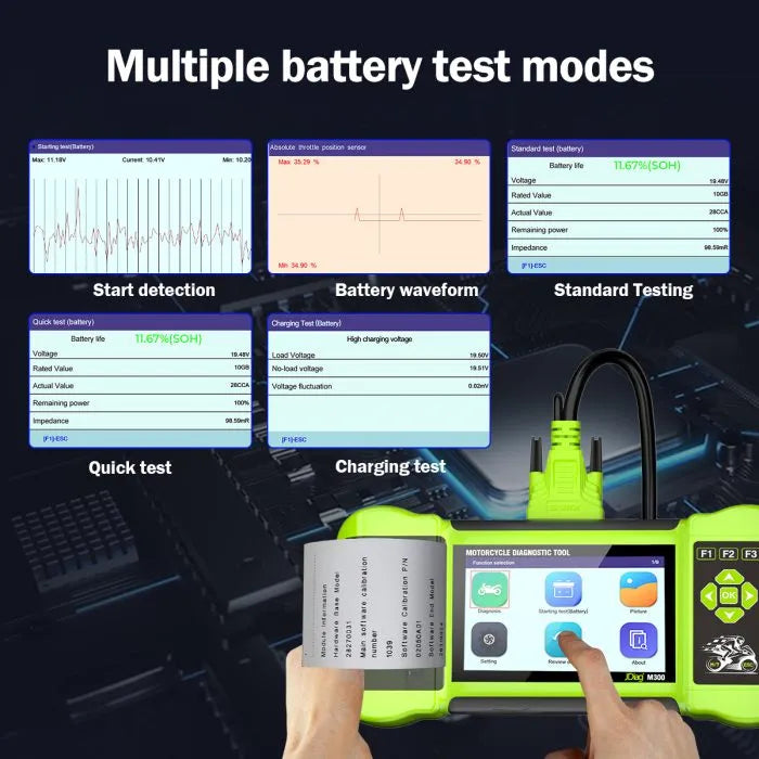 JDiag M300 Motorcycle Scanner For BMW Ducati Harley Honda Yamaha