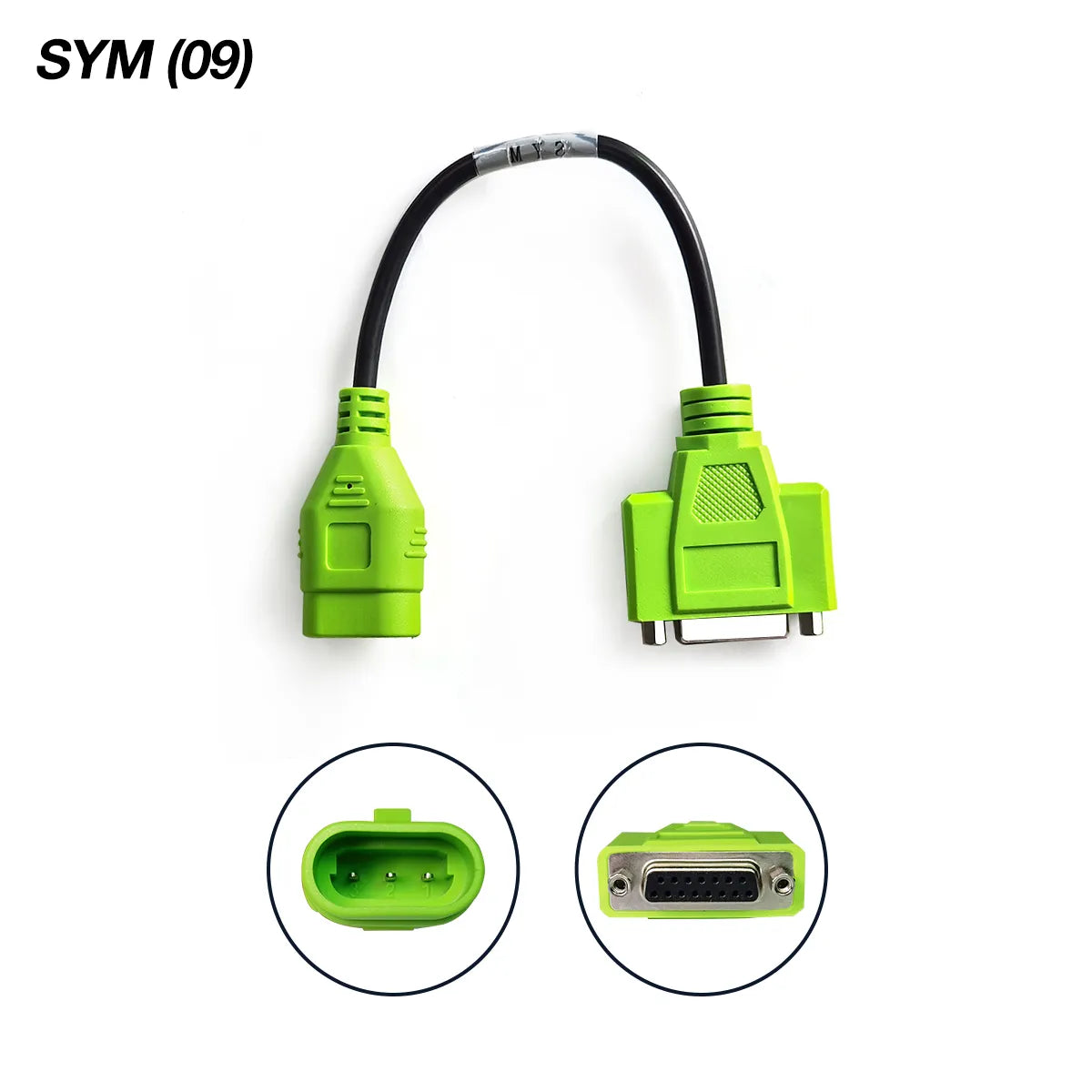 JDiag OBD2 Test Cables, With JDiag M100Pro/M200/M300 Motorcycle Scanner, For BMW-10P, Harley-4P/6P, YAMAHA-3P/4P, HONDA-4P