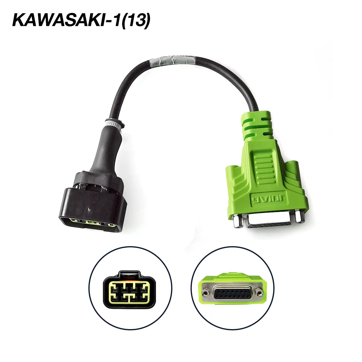 JDiag OBD2 Test Cables, With JDiag M100Pro/M200/M300 Motorcycle Scanner, For BMW-10P, Harley-4P/6P, YAMAHA-3P/4P, HONDA-4P