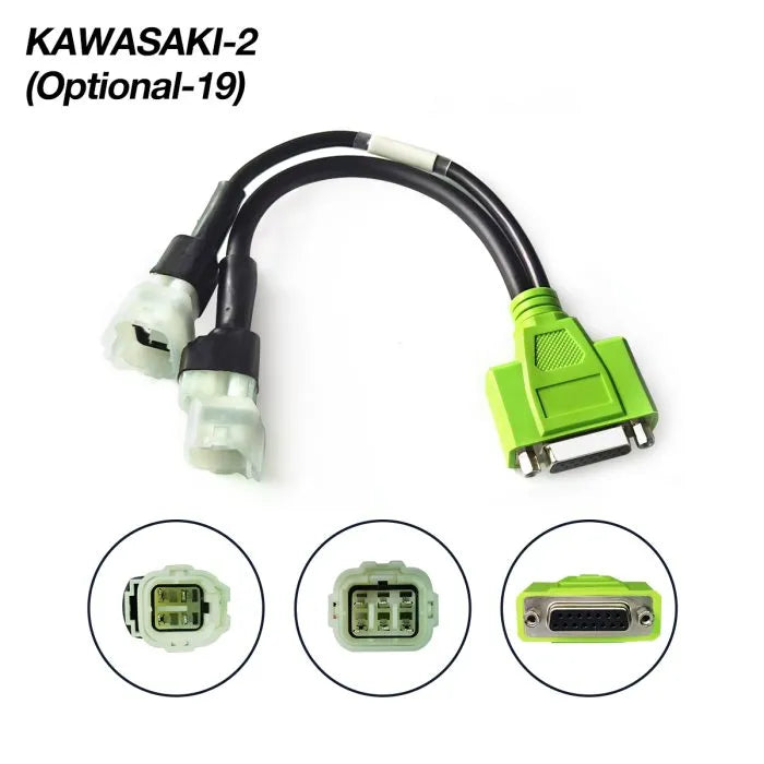 JDiag OBD2 Test Cables, With JDiag M100Pro/M200/M300 Motorcycle Scanner, For BMW-10P, Harley-4P/6P, YAMAHA-3P/4P, HONDA-4P