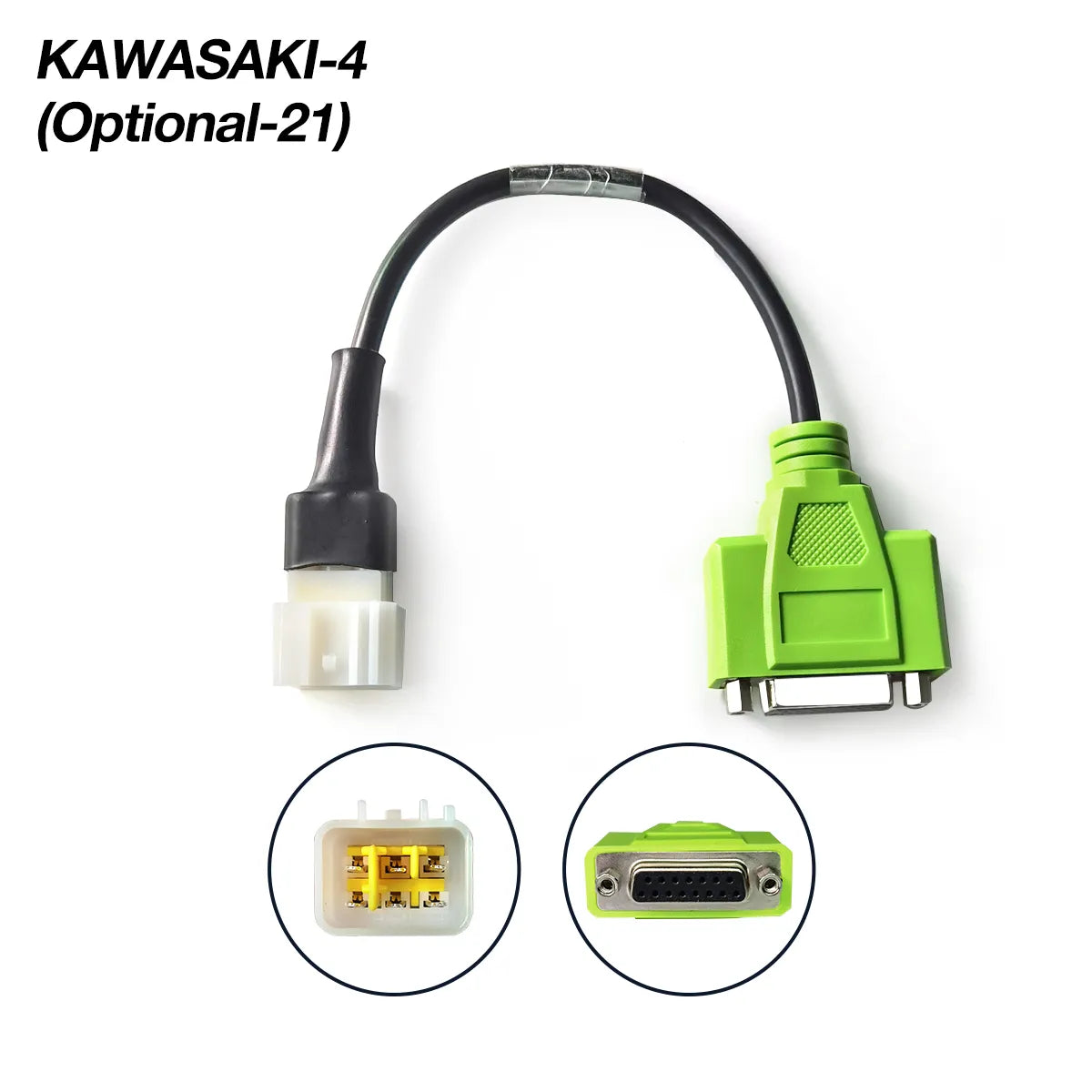 JDiag OBD2 Test Cables, With JDiag M100Pro/M200/M300 Motorcycle Scanner, For BMW-10P, Harley-4P/6P, YAMAHA-3P/4P, HONDA-4P
