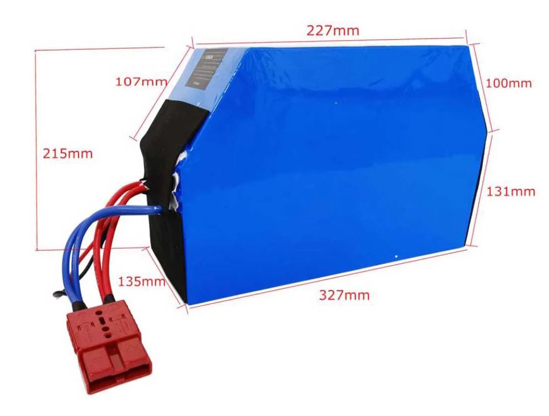 72V 26-70Ah Lithium-Ion E-Bike Battery Pack For Stealth Bomber Electric Mountain Bike & Beach Cruiser