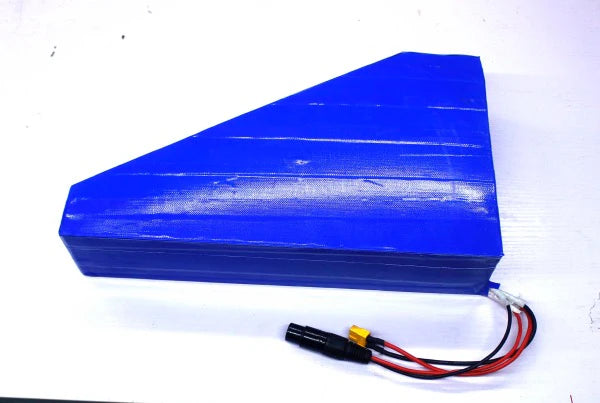 48V/52V 18.2-32Ah Triangle Lithium-Ion E-Bike Battery Pack For 1500-3000W Electric Bike Kit
