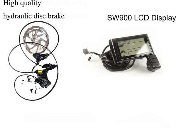 19" Or 21" Motorcycle Wheel 72V 5000W Stealth Bomber Electric Bike With 72V 40.6Ah Battery, 50MPH