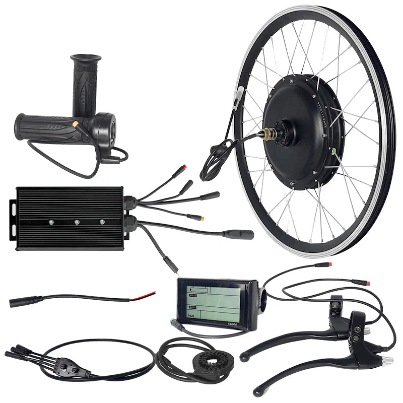 48V 2000W High-Performance E-Bike Conversion Kit