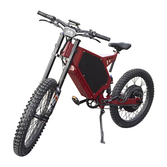 19" Or 21" Motorcycle Wheel 72V 5000W Stealth Bomber Electric Bike With 72V 40.6Ah Battery, 50MPH