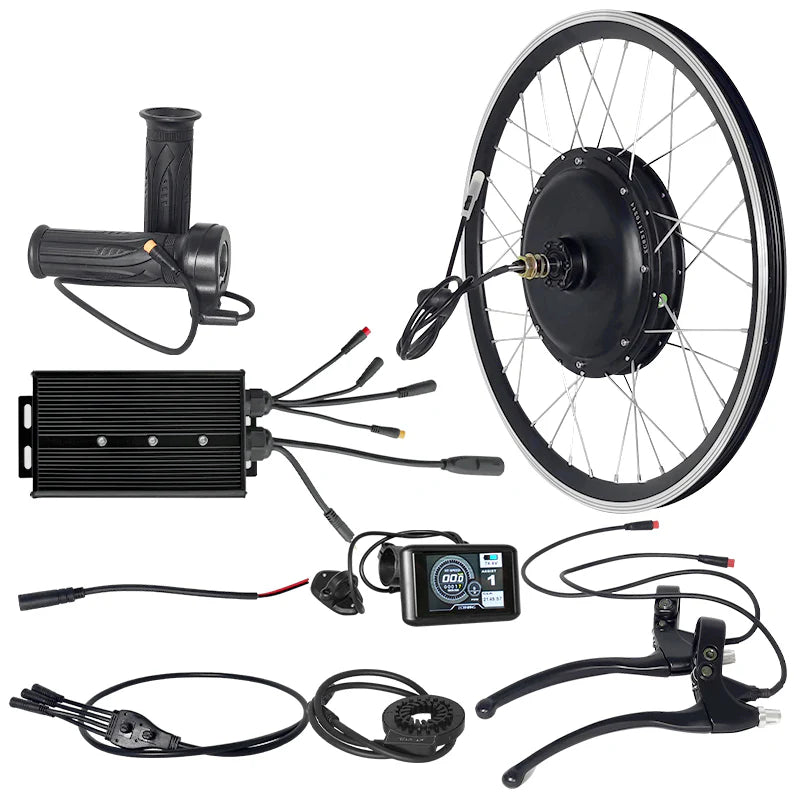 48V 2000W High-Performance E-Bike Conversion Kit