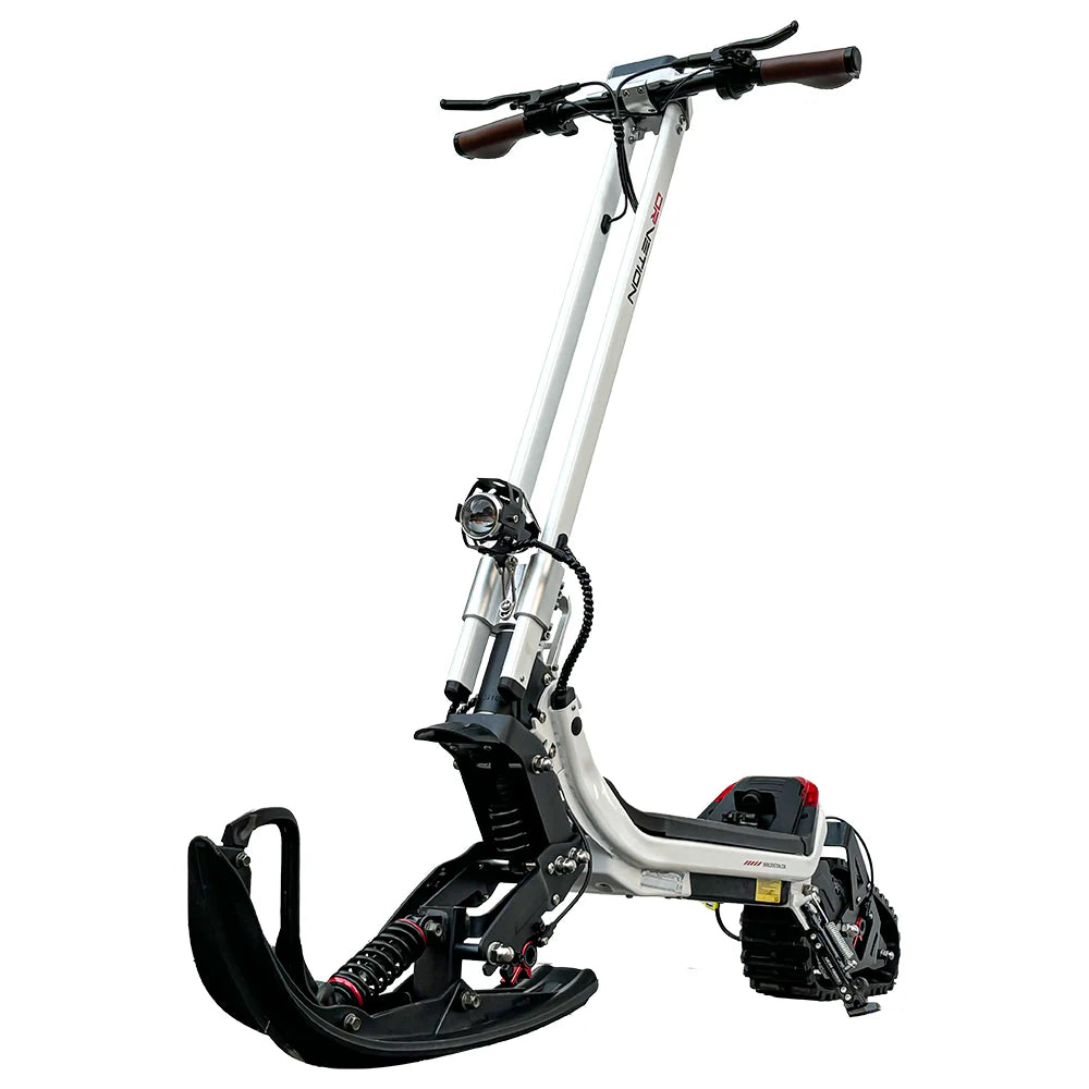 DIY Electric Off-Road Snowbike Sled - 130kg Heavy-Duty Winter Cruiser