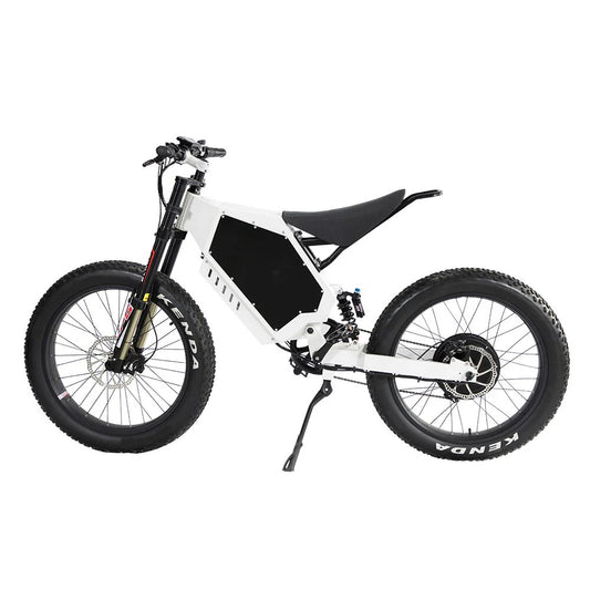 3000W Stealth Bomber E-Bike - 48V 31.2Ah Battery, 35MPH Top Speed, 26"x4.0 Fat Tires for Mountain/Beach Riding